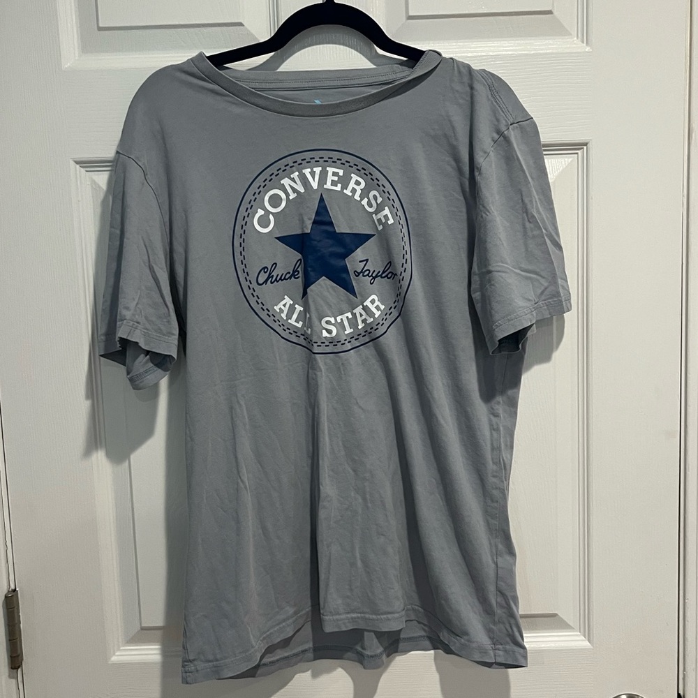Converse Logo Blue Gray T-Shirt